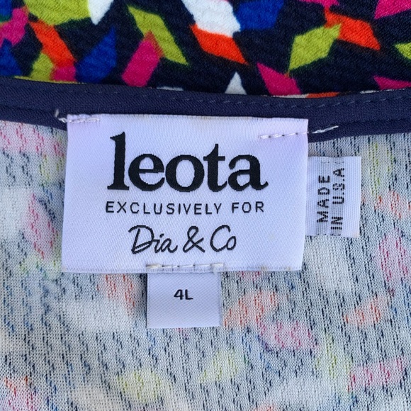 Leota Exclusively for Dia & Co 4X Midi Dress - Picture 5 of 5